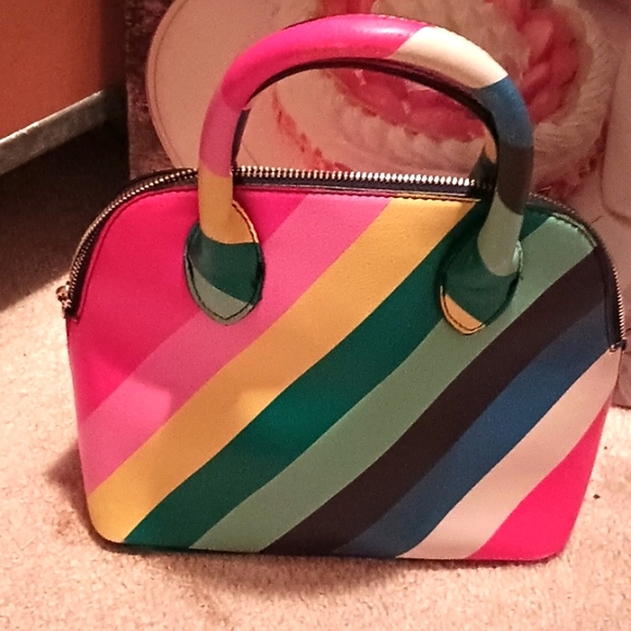 Charming Charlie Handbags - Rainbow purse from Charming Charlie's
